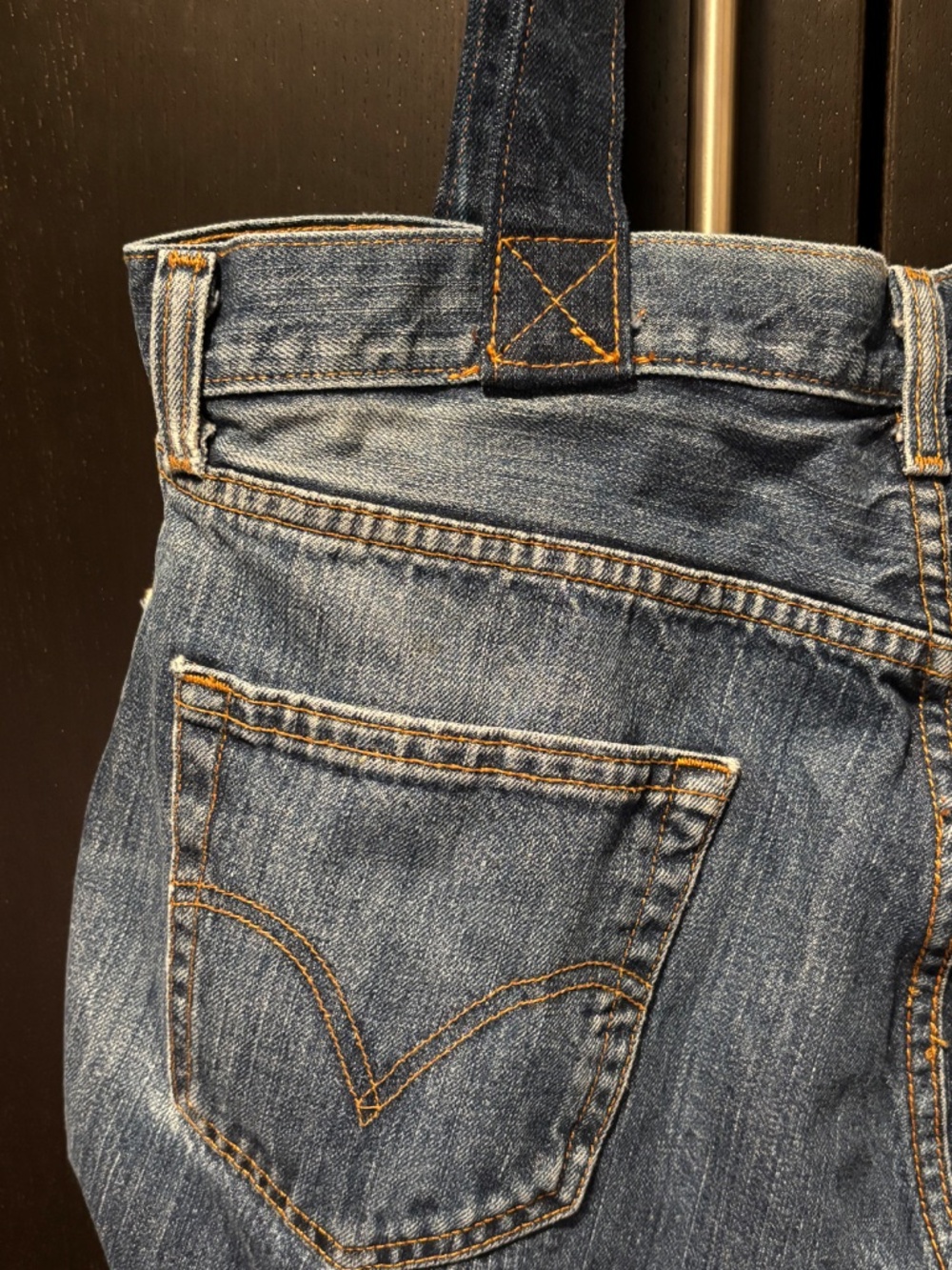 Urban Outfitters Urban Renewal Vintage Levi’s Denim Tote Bag - Picture 8 of 9